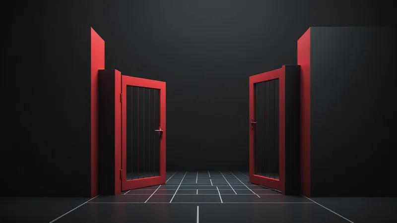 Abstract open banking and payment authentication concept with fraud interception