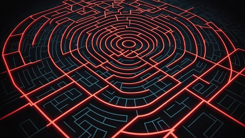 Abstract concept representing social engineering tactics in payment systems